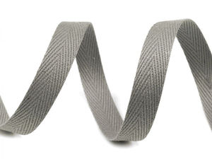 Premium Herringbone Twill Tape (12mm) – High-Durability Ribbon for Drawstrings, Garment Reinforcement & Crafting