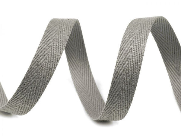 Premium Herringbone Twill Tape (12mm) – High-Durability Ribbon for Drawstrings, Garment Reinforcement & Crafting