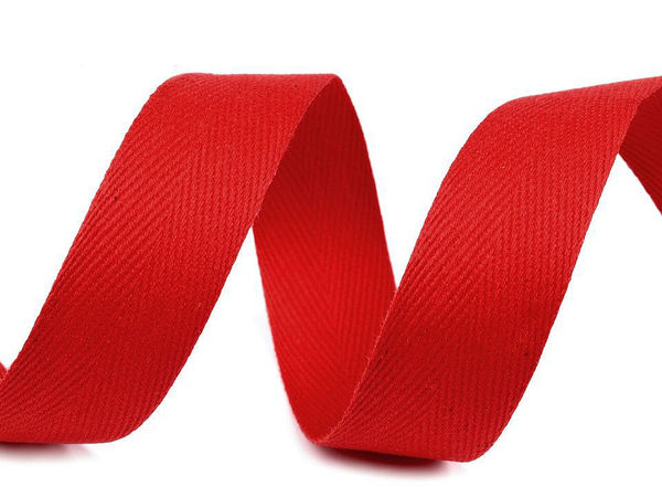 Premium Herringbone Twill Tape (20mm) - Durable Chevron Ribbon for Sewing, Garments, and Crafts