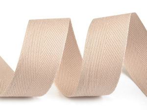 Premium 25mm Herringbone Twill Tape Webbing for Drawstrings, Apparel, and Crafts