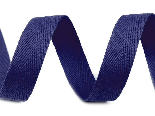 Premium Herringbone Twill Tape (14mm Width) – Durable Woven Ribbon for Drawstrings, Apparel, and Sewing Crafting