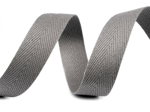 Premium Herringbone Twill Tape (14mm Width) – Durable Woven Ribbon for Drawstrings, Apparel, and Sewing Crafting