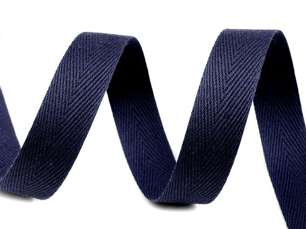 Premium Herringbone Twill Tape (14mm Width) – Durable Woven Ribbon for Drawstrings, Apparel, and Sewing Crafting