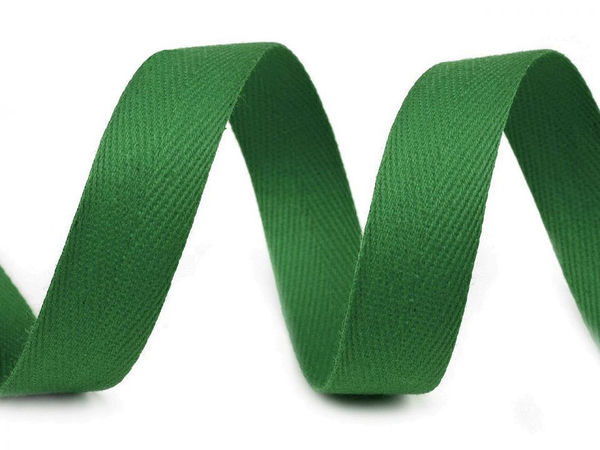 Premium Herringbone Twill Tape (14mm Width) – Durable Woven Ribbon for Drawstrings, Apparel, and Sewing Crafting