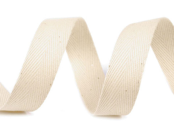 Żigarella Herringbone Twill b'wisa' ta' 16 mm