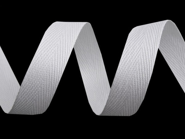 Żigarella Herringbone Twill b'wisa' ta' 16 mm