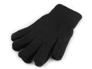 Men's Premium Double-Knit Insulated Winter Gloves – Thermal Terry Lining & Elastic Cuffs