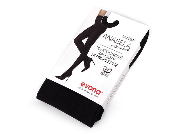 Anabela Women's 100 DEN Matte Opaque Winter Tights - Premium Cotton & Microfiber Blend