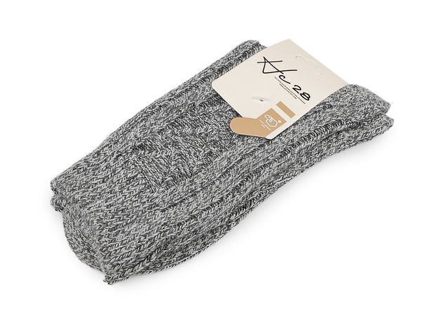 Premium Ladies' Knee-High Wool Socks - Ultra-Soft, Warm Thermal Hosiery for Daily Wear and Winter Walks