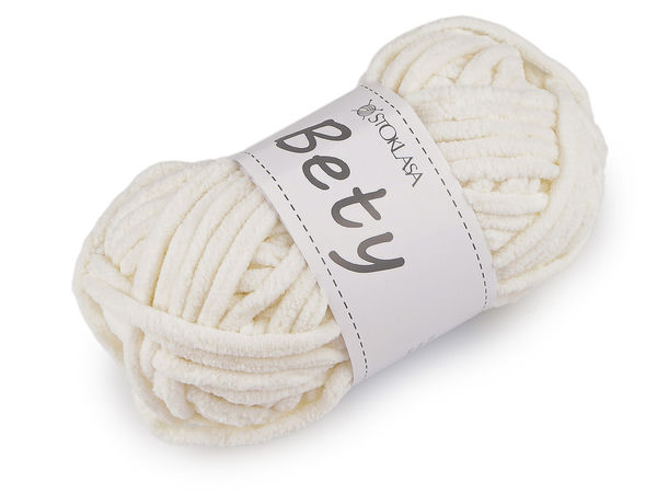 Bety Luxury Chenille Knitting & Crochet Yarn (100g) - Ultra-Soft Velvet Thread for Cozy Apparel & Accessories