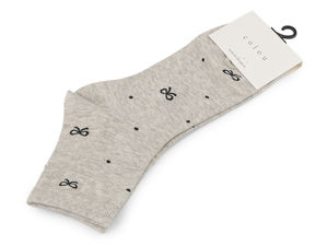 Women's Premium Cotton Knee-High Socks - Breathable, Elastic Daily Hosiery with Bow & Polka Dot Accents
