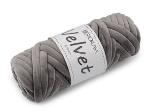 Marshmallow Thick Velvet Tube Yarn – 10mm Jumbo Bulky Yarn (500g) for Hand Knitting & Giant Blankets