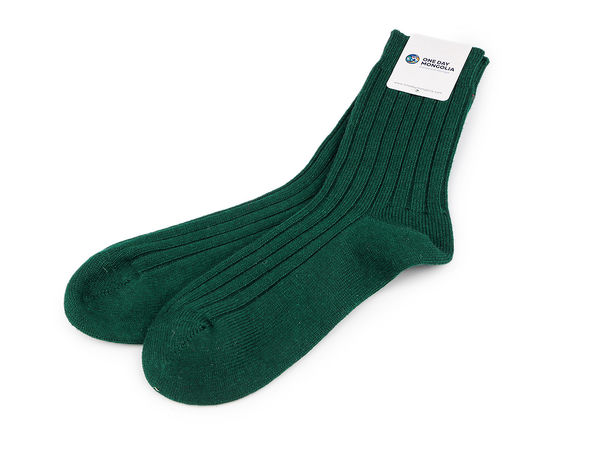 Authentic Mongolian Wool Unisex Knee-High Socks - Premium Thermal Boot Socks