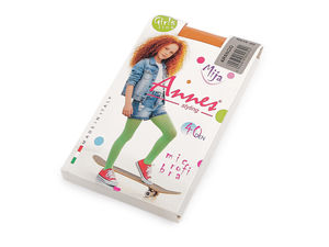 Girls' Classic Matte Microfiber Tights - 40 Denier Semi-Transparent Hosiery for Kids
