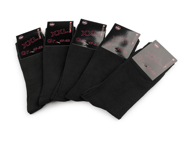 Men's Premium XXL Cotton Socks Set (Sizes 47-52) – Soft, Breathable & Non-Pinching Comfort Hosiery