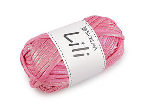 Premium Lili Thick Knitting & Crochet Yarn with AB Shimmer Effect (100g) – Soft, Elastic Yarn for Handbags, Baskets, and Home Decor