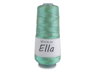 Ella Premium Metallic Knitting & Crochet Yarn (200g) – Shimmering Thick Yarn for Crafts, Bags & Jewelry