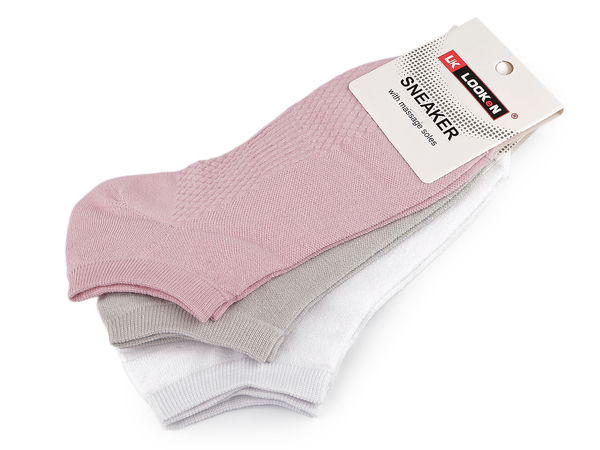 Women's Premium Cotton Sneaker Socks - Breathable Low-Cut Ankle Socks
