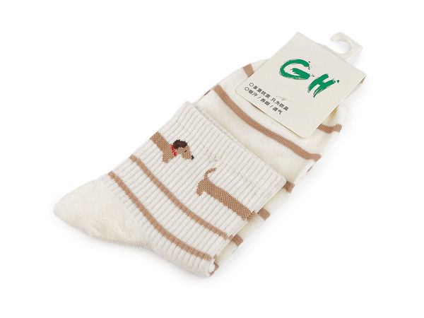 Women's and Girls' Premium Cotton Dachshund Ankle Socks - Comfortable Breathable Low Cut Short Socks