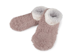 Women's & Girls' Cozy Thermal Plush Fur Slipper Socks with Anti-Slip Sole