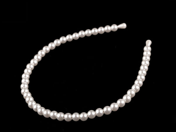 Elegant Pearl Headband for Women and Girls - Premium Hair Accessory for Weddings, Parties, and Special Occasions