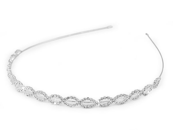Elegant Crystal Rhinestone Flower Headband - Premium Bridal & Festive Hair Accessory
