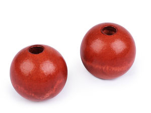 Premium 40mm Large Wooden Beads with Wide Threading Hole – Natural Craft Beads for Macrame, Jewelry Making, and Home Decor