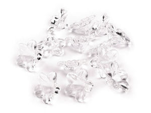 Premium Acrylic Bell Flower Skirt Beads for Jewelry Making and DIY Crafts - 7x12mm, 20g Pack (Approx. 80 Pcs)