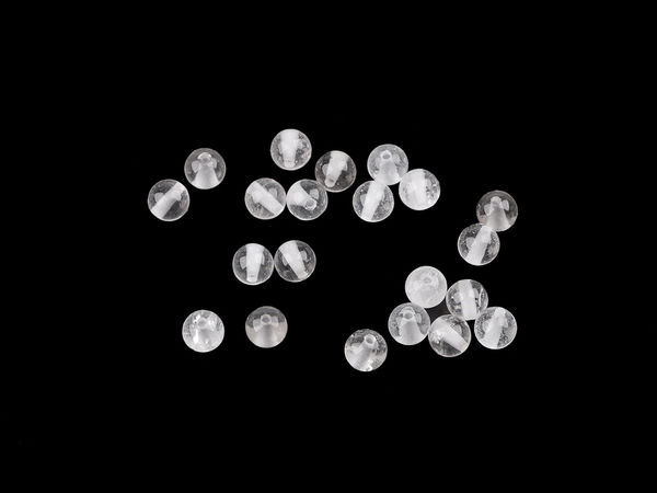 Premium Natural Crystal Mineral Beads – 4mm Round Gemstone Beads for Jewelry Making & Wire Wrapping