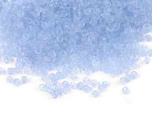 Premium 12/0 Frosted Glass Seed Beads - 2mm Matte Finish Beads for Jewelry Making, Embroidery, and Crafting