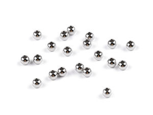 Premium Stainless Steel Round Spacer Beads Ø 4 mm – High Mirror Polish Metal Beads for Jewelry Making