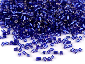 Premium 12/0 Glass Cut Seed Beads - 1.8mm Crafting Components for Jewelry Making and Textile Decoration