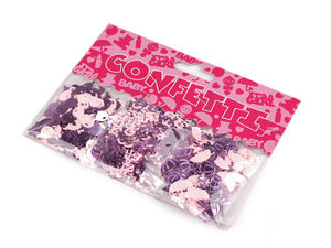 Premium Baby Shower Confetti Set - Gender Reveal Table Scatter & Craft Sequins for Scrapbooking and Gift Decoration, 3 Bags