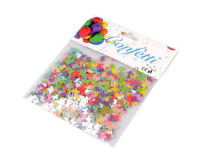 Premium Iridescent Shaped Confetti and Sequins with AB Finish - Table Scatter for Weddings, Parties, Birthdays, and Crafts