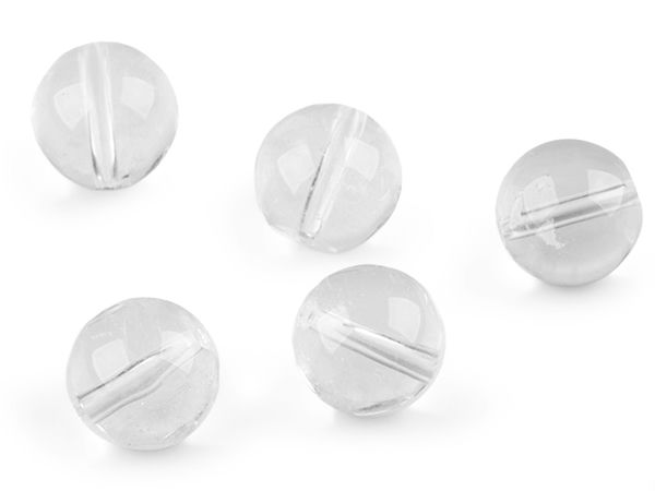Natural Crystal Mineral Beads – Premium 12mm Round Gemstone Beads for Jewelry Making and Crafting