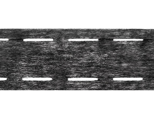 Double-Slotted Fusible Waistband Interlining (10-35-10mm) | Premium Perforated Stabilizer Tape