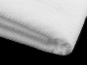 Termolin Premium Polyester Interlining & Wadding (180g/m², 1.0x1.8m) - White Thermal Insulating Fleece for Sewing and Quilting