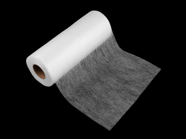 White Double-Sided Fusible Bonding Web Tape (30cm Width) for Appliqué and Patchwork