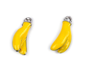 Premium Enamel Metal Fruit Charm Pendant & Zipper Puller for Clothing, Shoes, and Accessories