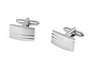 Elegant Classic Metal Cufflinks with Premium Gift Box - Dress Shirt & Suit Accessories for Men