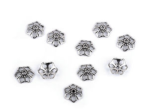 12mm Flower Metal Bead Cap – Premium Floral Spacer Bead for Jewelry Making, Crafting, and Angel Accents