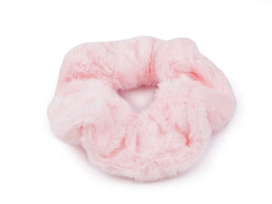 Premium Minky Plush Hair Scrunchie - Ultra-Soft Elastic Hair Tie & Styling Accessory