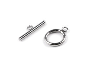 Premium Stainless Steel Toggle Clasps 14mm - OT Jewellery Fasteners