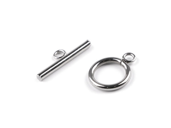 Premium Stainless Steel Toggle Clasps 14mm - OT Jewellery Fasteners