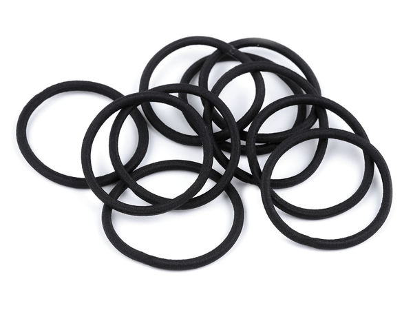 Premium Elastic Hair Ties (10-Pack) – Durable, Damage-Free Strong Hold Hair Bands for Coarse and Fine Hair