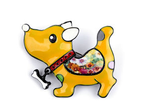 Cute Cat & Dog Enamel Brooch Pin - Premium Metal Animal Lapel Badges for Jackets, Hats, Bags, and Scarves