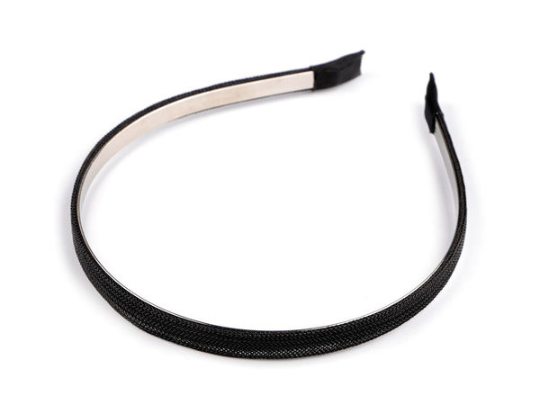 Elegant Shimmer Metal Lurex Headband - Durable Hair Accessory & DIY Craft Base