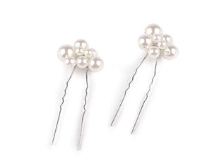 Elegant Pearl Hairpin - Premium Bridal & Formal Hair Accessory