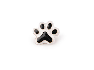 Elegant Enamel Animal Paw Brooch Pin - Playful Jewelry Accessory for Outfits, Bags, and Scarves
