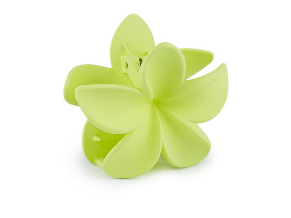 Elegant Flower Mini Hair Claw Clip - Premium Floral Hair Accessory with Strong Grip and Long Teeth
